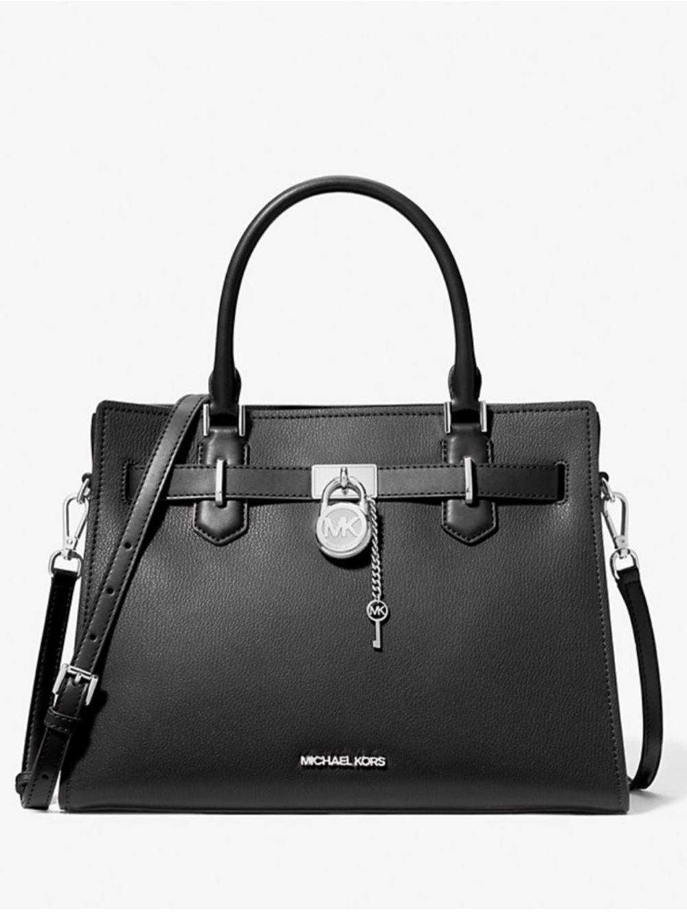 MICHAEL KORS Hamilton Medium Leather Satchel